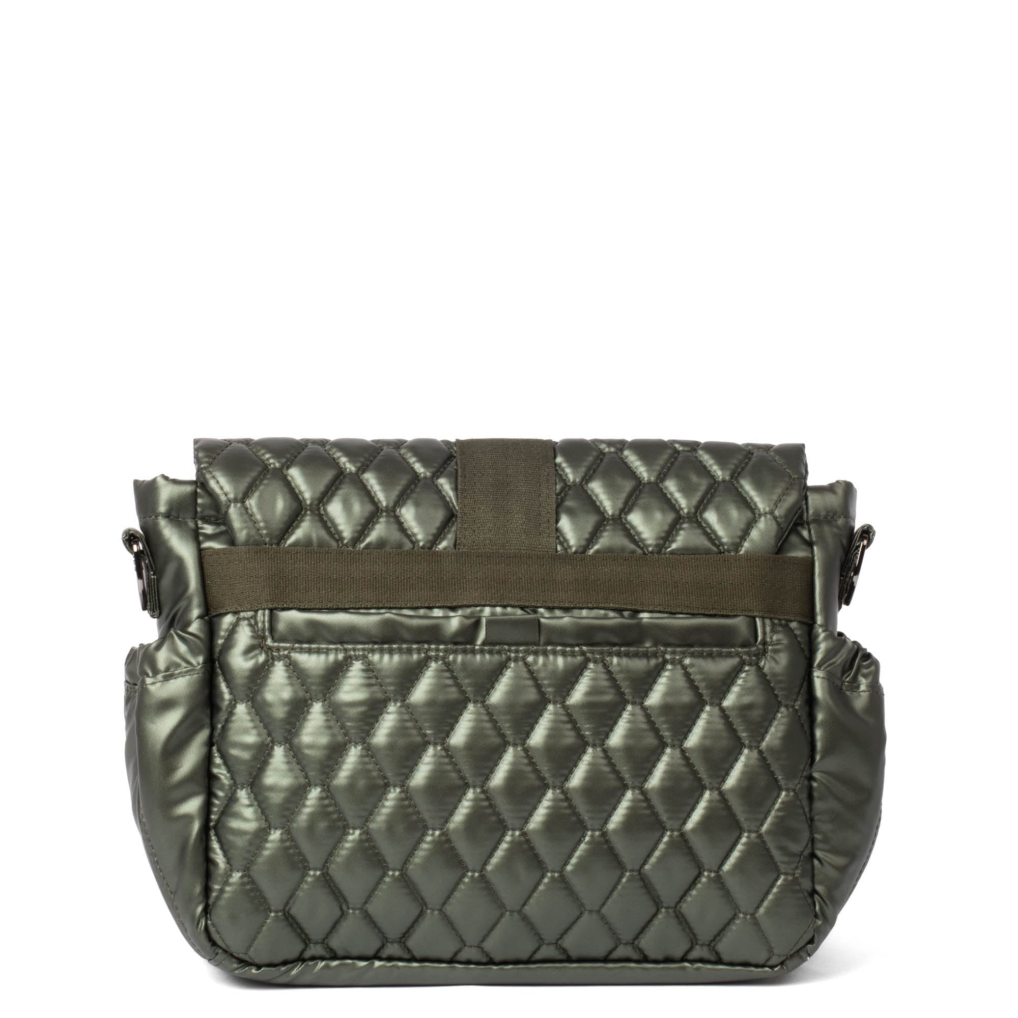 Harness Crossbody Bag - METALLIC OLIVE - Harness_MetallicOlive_04